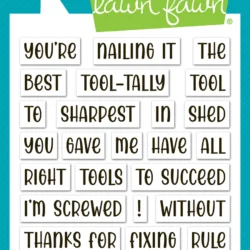 Lawn Fawn Henry's Build-a-Sentiment: Tools