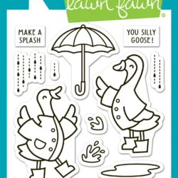 Lawn Fawn Silly Goose, Rain or Shine!