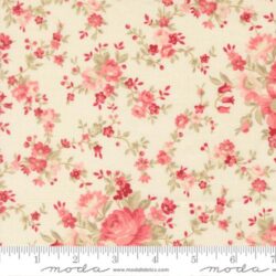 Moda Petals And Polka Dots - Blossom Florals Cream