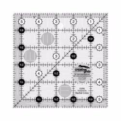 Creative Grids Ruler- 2 1/2" x 2 1/2" Square