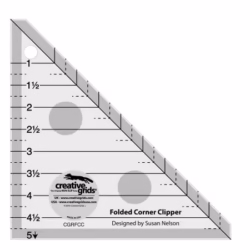 Creative Grids Ruler- Folded Corner Clipper Tool