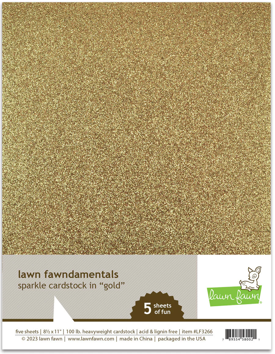 Lawn Fawn Sparkle Cardstock
