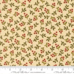 Moda Merry Manor Metallic - Berry Blenders Cream